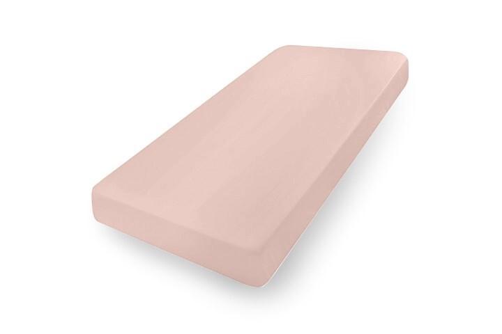 Premium Jersey Fitted Sheet 90x200, 100x200x20, Dusty Pink_12,matex