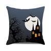 Halloween colorful pumpkin devil Digital printing short plush pillow covers for car sofa office cushion cover home goods