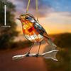 Bird Theme Sun Catcher Acrylic Ornamen Sign, Nurseries, Vintage Home Decor Wall for Bar Kitchen, Restaurant Shop Wall Decor, Farmhouse Lake Life Decor
