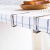 12Pcs Table Holder Steel Fixing Triangle Tablecloth Cover Clips