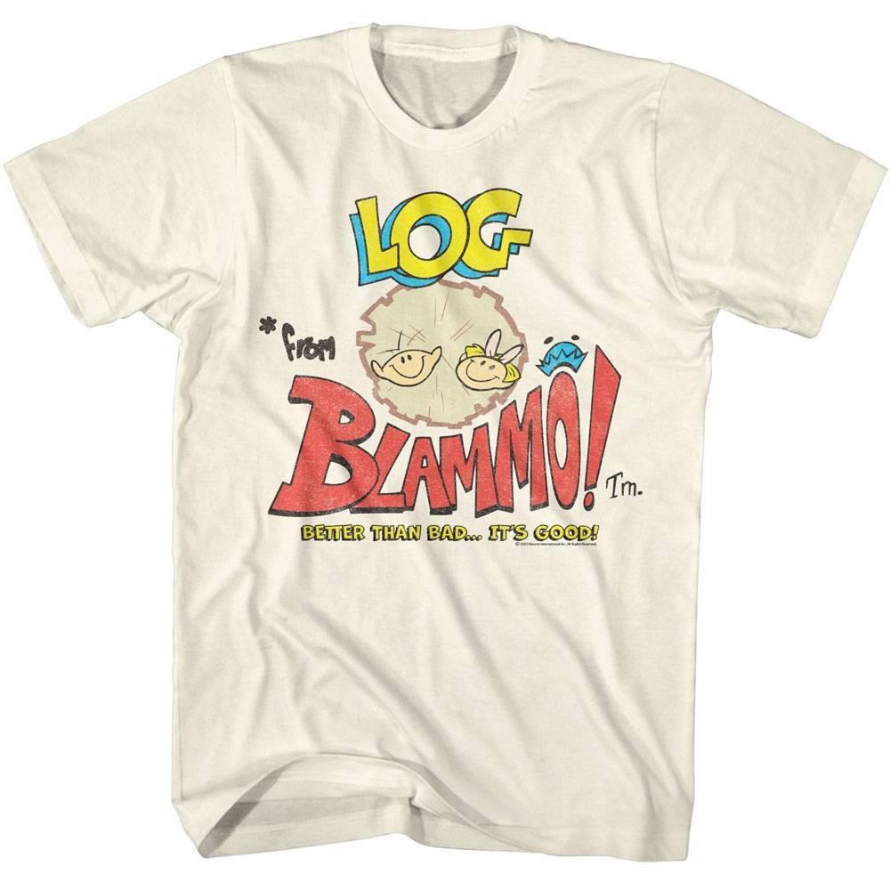 Ren and Stimpy Log from Blammo Ad Men T Shirt XXL