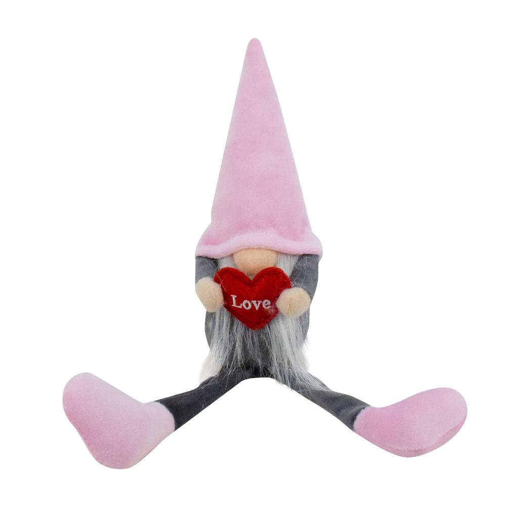 Valentine's Day Decoration Doll Faceless Doll Decoration Valentine's Day Long Leg Dwarf Doll Ornament