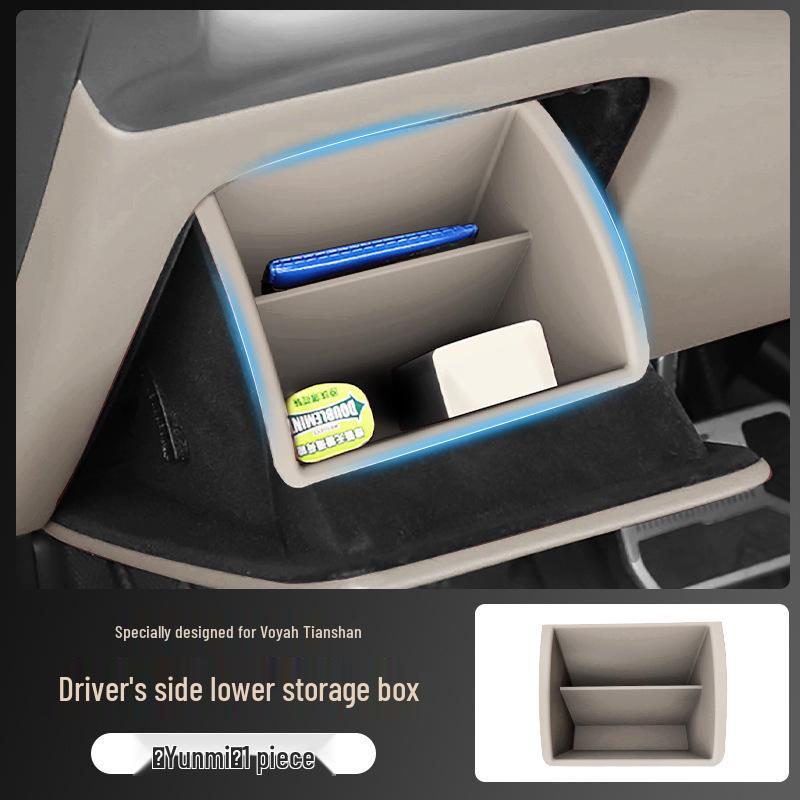 Silicone Storage Box for Voyah Taishan Driver s Seat & Steering Wheel Document Holder, Interior Accessory Suitable for Voyah Taishan