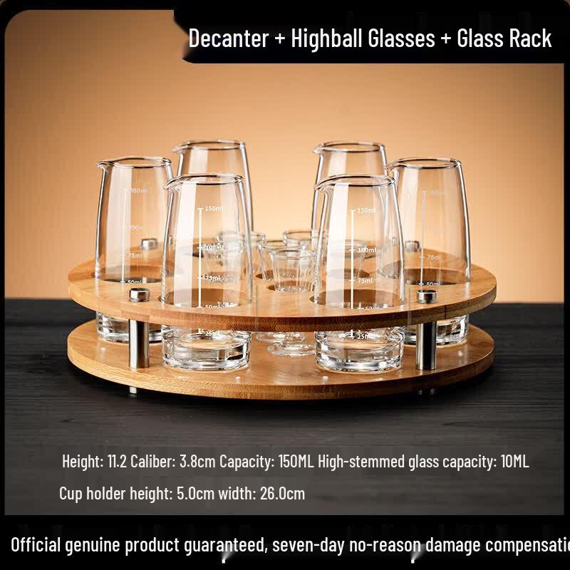 Glass Baijiu Decanter Set