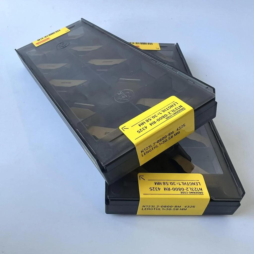 Original Sandvik / N123L2-0800-RM 4325  / CNC lathe carbide blade 10 PCS