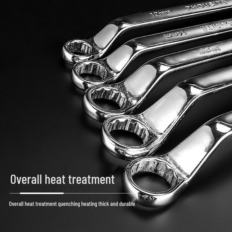 Plum Blossom Dual-Use Double-Head Wrench and Socket Set for Auto Repair