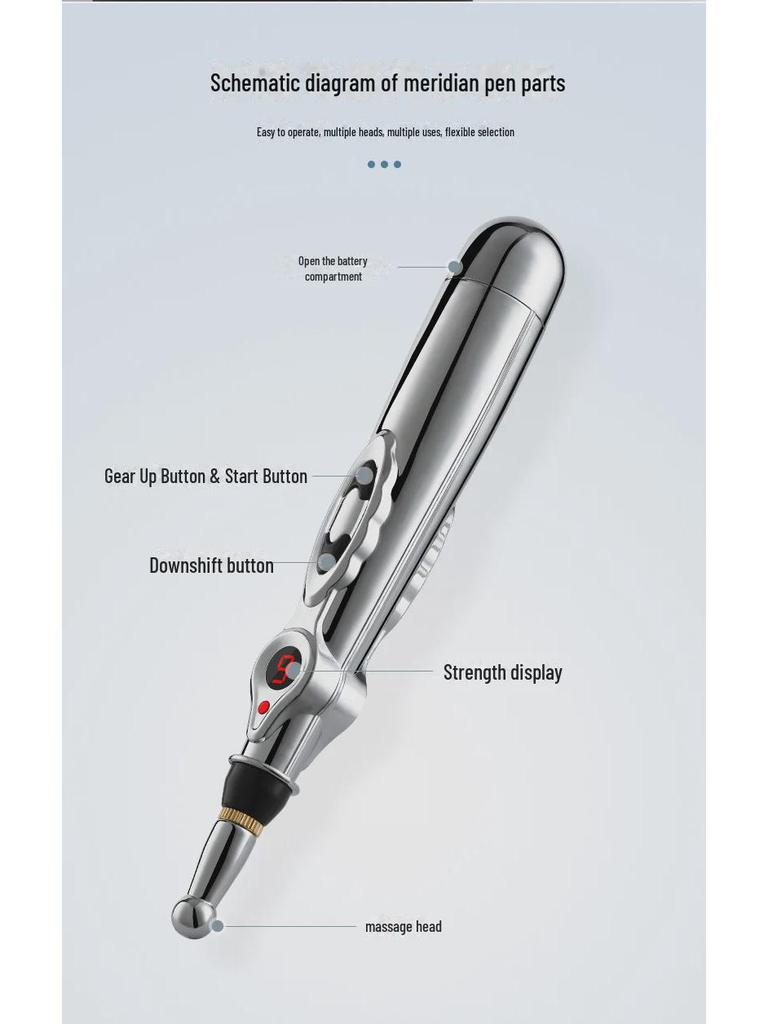 Electric Meridian Acupoint Massage Pen
