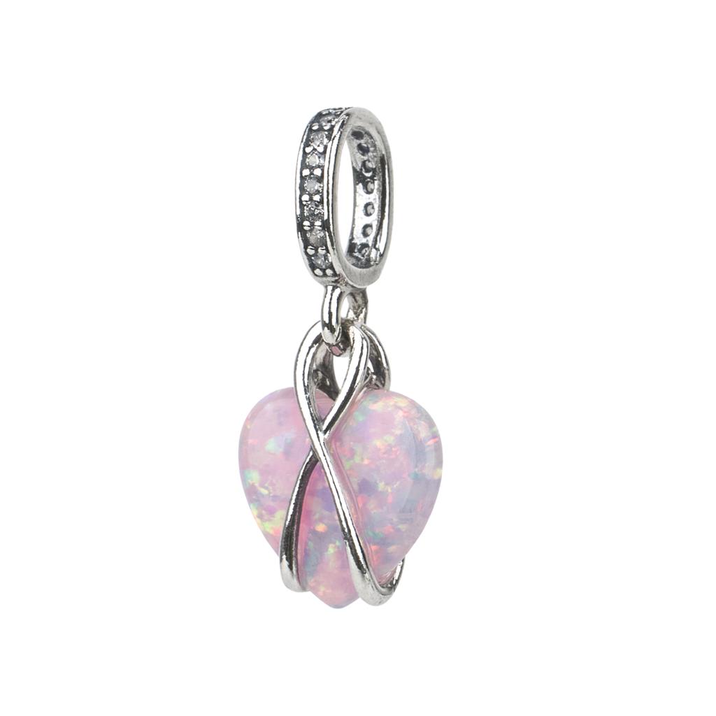 Pandora Moments Infinite Heart 925 Silver Pendant Women Pendant 793202C01