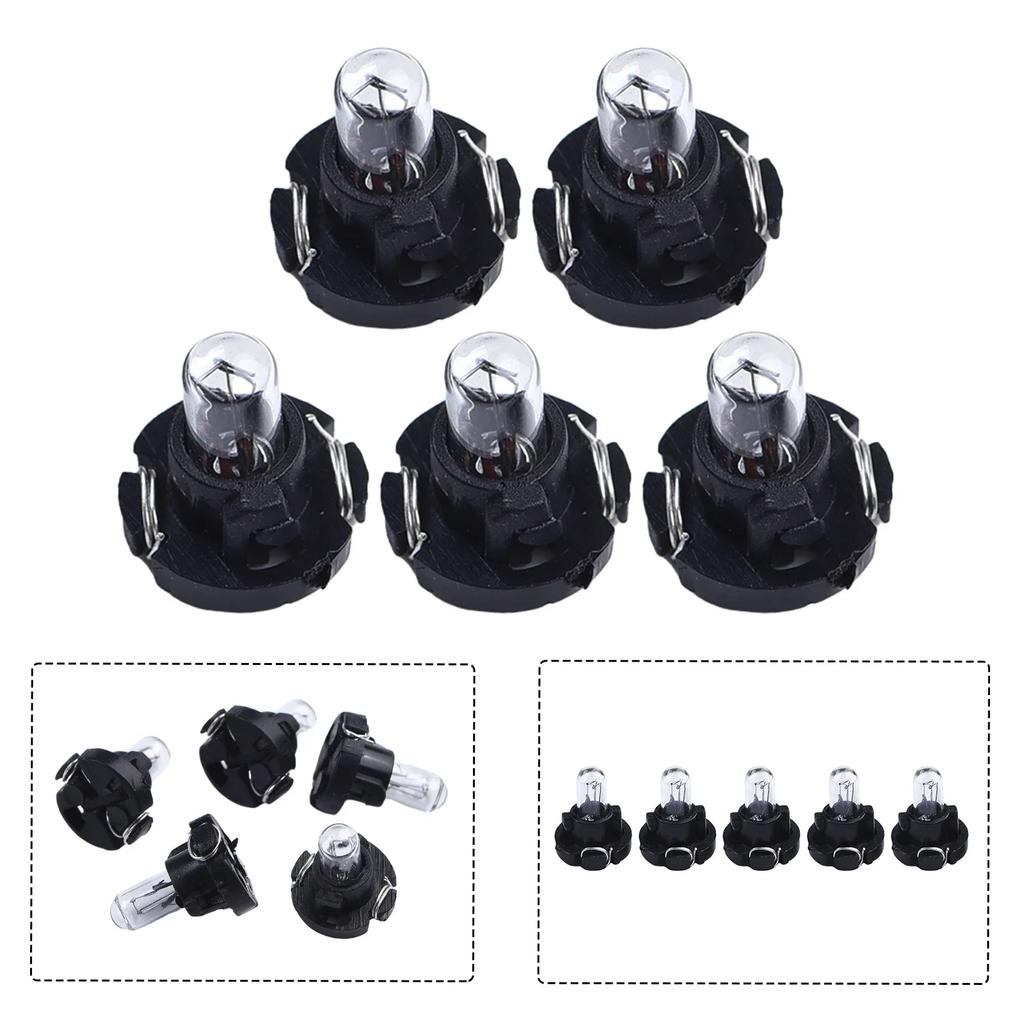 5/10Pcs T3 T4.2 Led Bulbs Car Interior Light Auto Warming Indicator Lamp 12V Automobiles Easy Installation Light Accessories