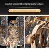 Nufeng K9 Crystal Round Ceiling Lamp