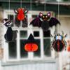 Halloween Decoration 3D Honeycomb Ball Pendant Party Background Wall Hanging Accessorie Halloween Pumpkin Spider Ghost Ornament