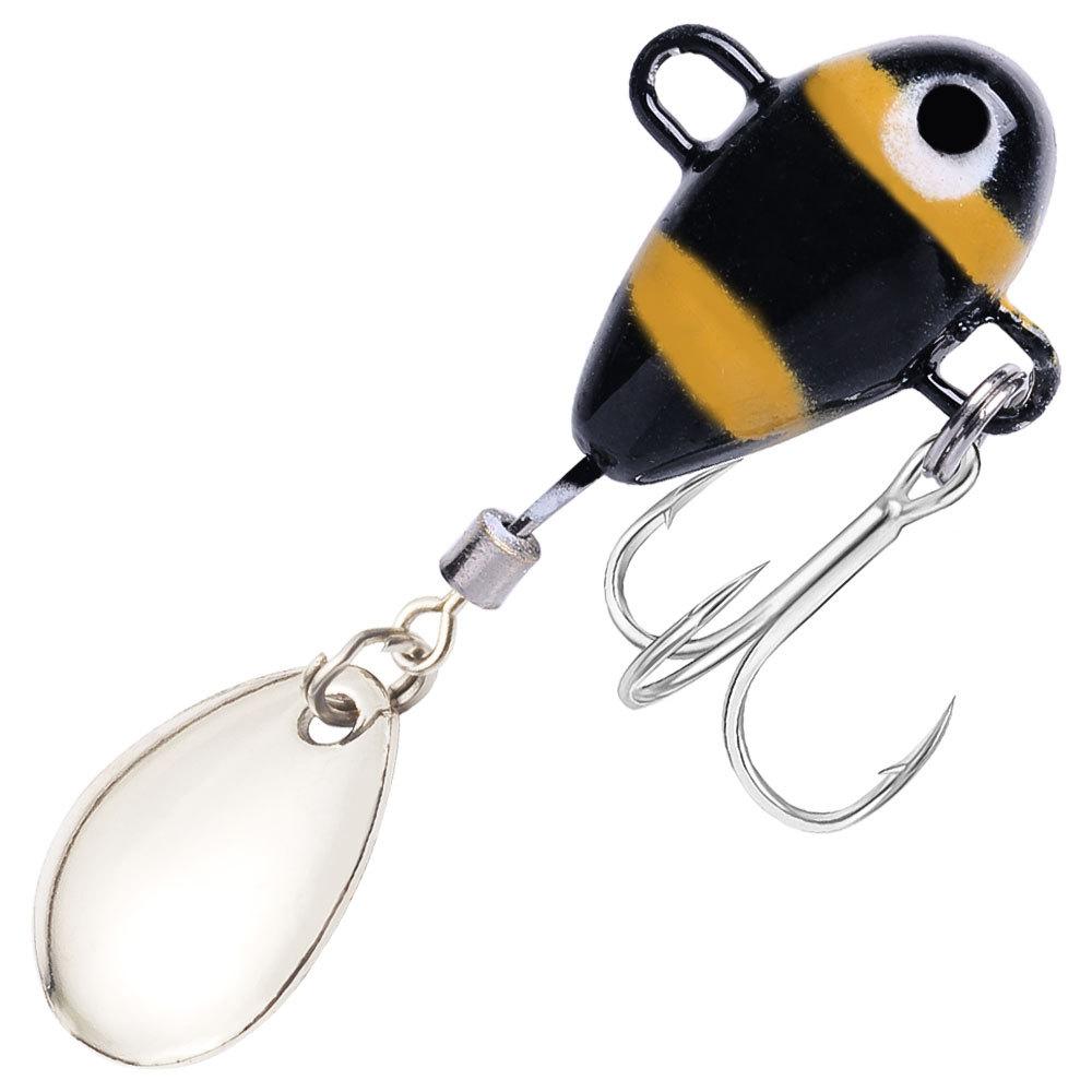 1 stk 5cm/10g Spinnende Hale Spinner Fiske Sluk Vib Metall Kunstig Agn Karpe Fiske Verktøy Tilbehør Kroker