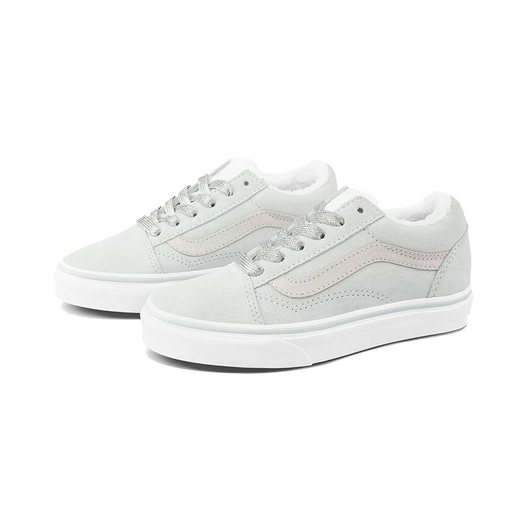 Vans Old Skool Low Top Skate Shoes Light Blue Kids Sneaker VN0A4BUU2K2