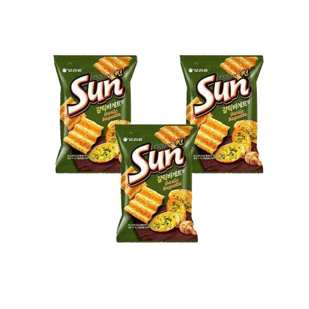 

Orion Sunchip Garlic Baguette Flavor 80gX3 Bags Korean Sweets Sweets Snack Korean Food