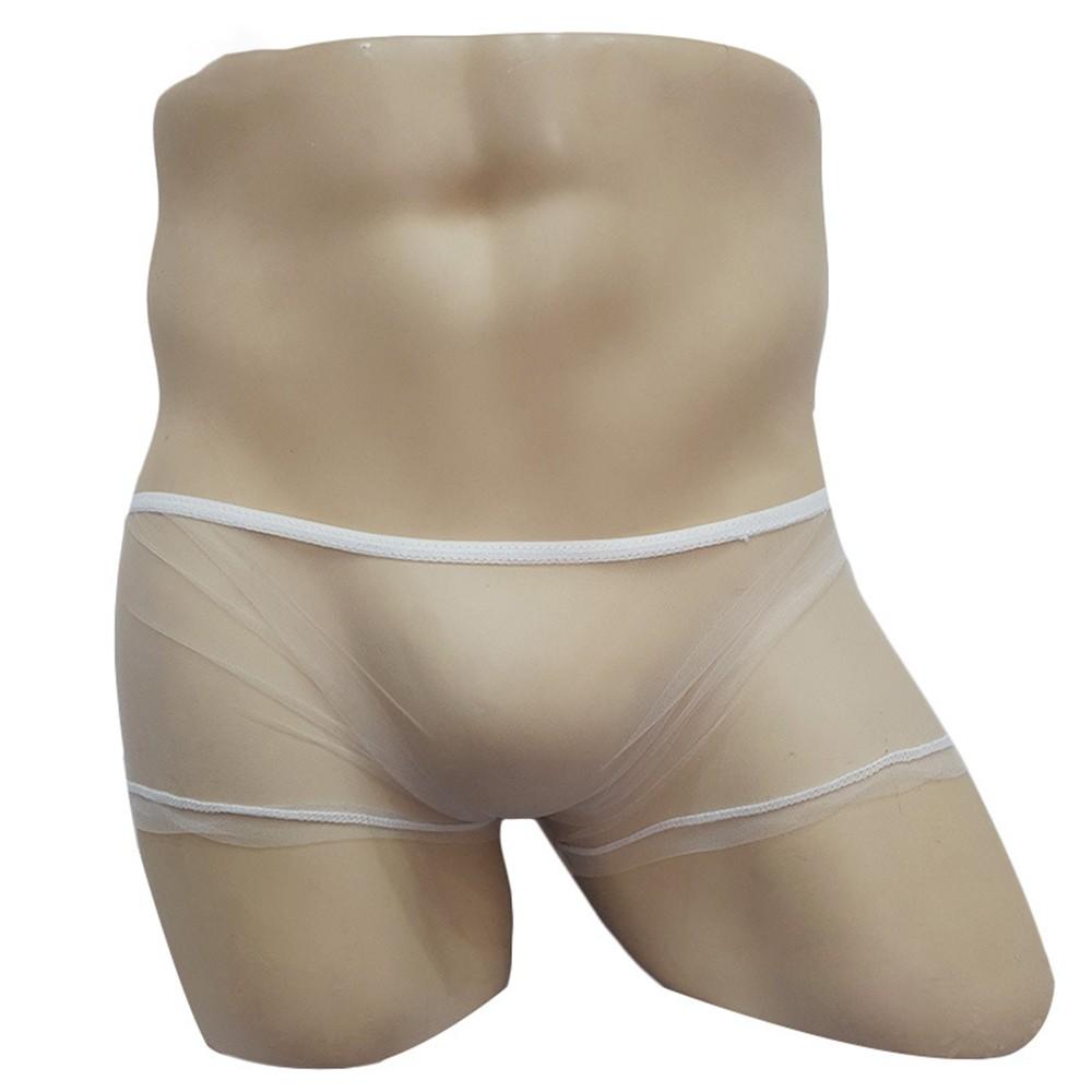 Men's Ultrathin Mesh Boxer Briefs for a Sexy and Comfortable Fit
