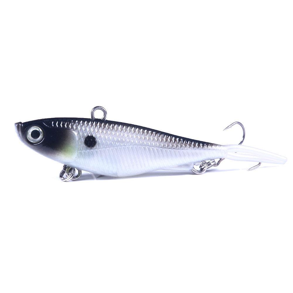 

Lure baitVIBPewter Fish9.5cm20g6No. Hook Winter Fishing Special Freshwater Sea Fishing Universal 9.5CM-20G-6