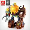 Plants vs Zombies Transforming Robot Toys