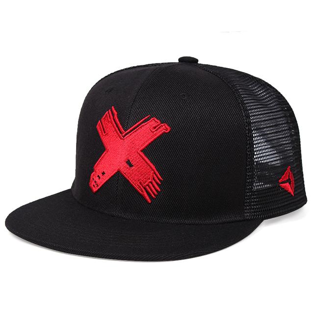 Baseball Cap Flat Brim Rapper Cap 