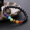 8mm Matte Agate Tiger Eye Lapis Lazuli Emperor Stone Fashion Bracelet