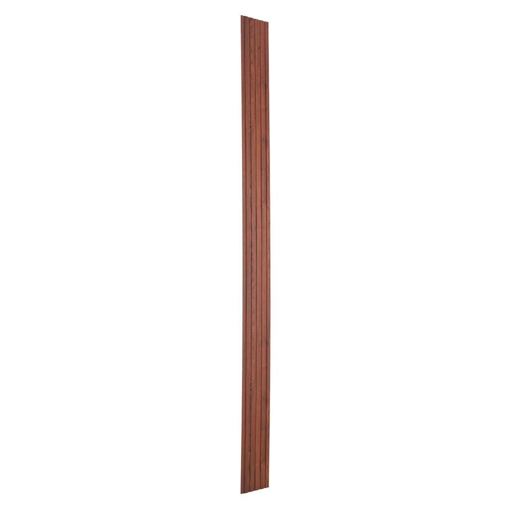 VEVOR Wood Slat Acoustic Panels, 8 PCS 96 X 6 Inch, WPC Accent Wooden Wall Panels for Modern Interior Wall
