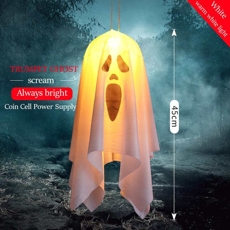 

Вогні-привиди на Хеллоуїн Розмітка сцени на відкритому повітрі Реквізит Люстра Світлодіодне миготливе світло Струна на батарейках Декоративні вогні для саду на Хелловін Style 4