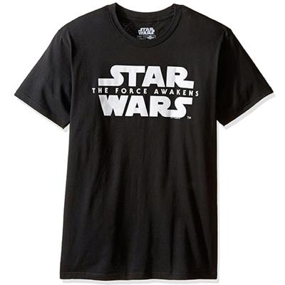 Star Wars The Force Awakens Men's Black T-Shirt - NEW