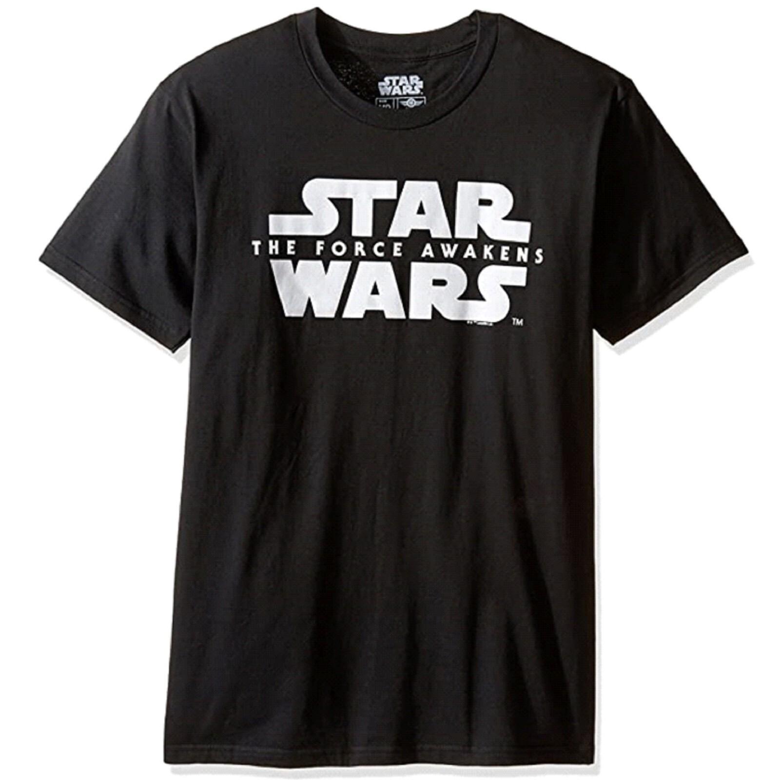 Star Wars The Force Awakens Men s Black T-Shirt - NEW XXXL
