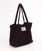 Mysti Core Terry Tote Bag (Blackberry)