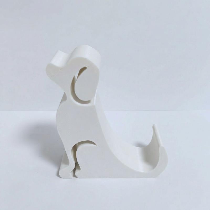 1pc Dog-shaped Phone Stand, Featuring A Creative And Adorable Design. Suitable For Universal Desktop Phone Placement