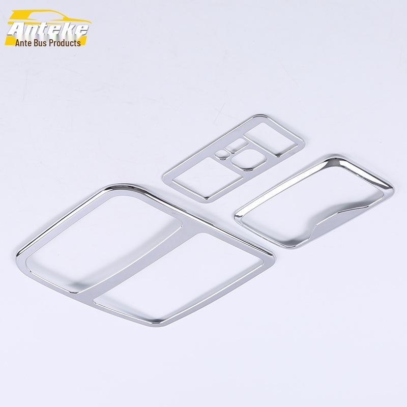 Compatible with 13 Models, This CS35 Roof Light Center Console Bright Ring and Rear Upper Reading Light Decoration Frame Enhances Your Car's Interior.