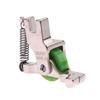 1Pc Steel Roller Invisible Zipper Presser Foot S518L/T168 With Roller Wheel Foot For Industrial Lockstitch Sewing Machine