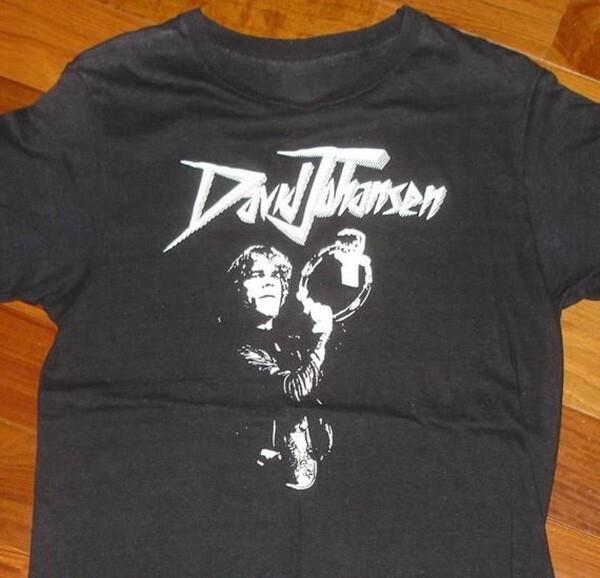 In Concert David Johansen Shirt Classic Black Unisex Size S-5XL E1201 XXXL