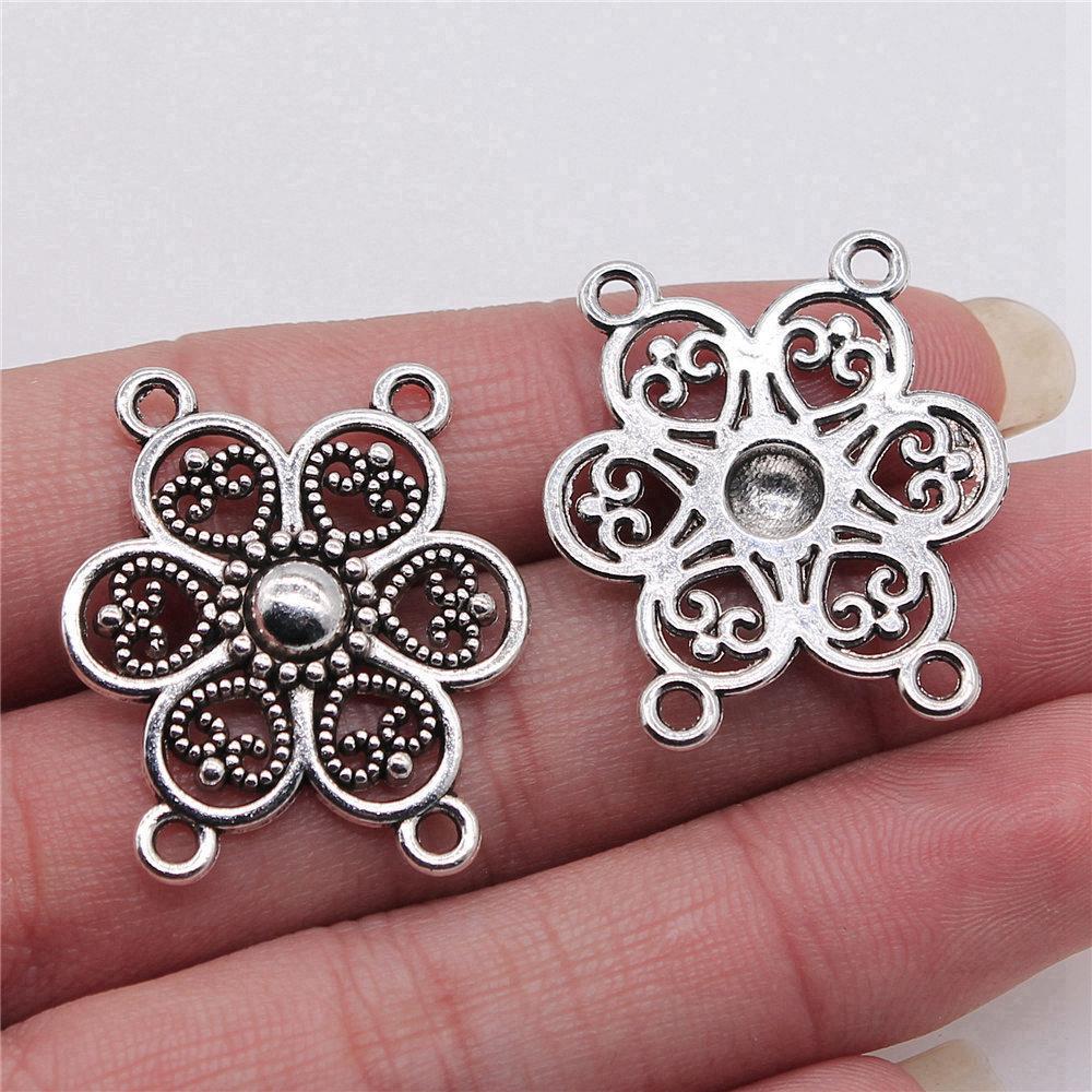 Accessories Parts Four-Hole Necklace Connector Wedding Jewelry Findings TA023