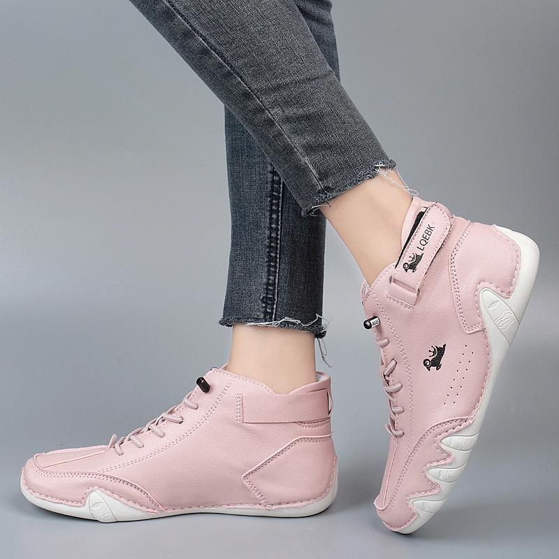 Fashion Men's Ankle Boots, Outdoor Lightweight Casual Leather Shoes, Spring and Autumn Luxury Women's Shoes, 2024 Anti High Top Sports S