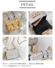 [Suitcase Company] GPT Mini Crocodile-Style Shoulder Bag for Women, Stylish Pochette, Small Crossbody Bag, Micro Flap, with Chain, Gold