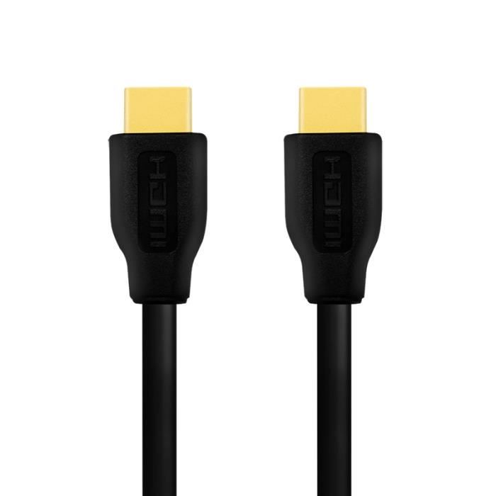 Câble hdmi - logilink - ch0102 - 3 m - hdmi 2.0 - compatibilité 3d