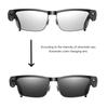 HD 800W Pixels AI Smart Glasses Photochromic Chat GPT Camera Bluetooth Call Voice Assistant Music Player Translation Semi-Rimless UV Protection Unisex