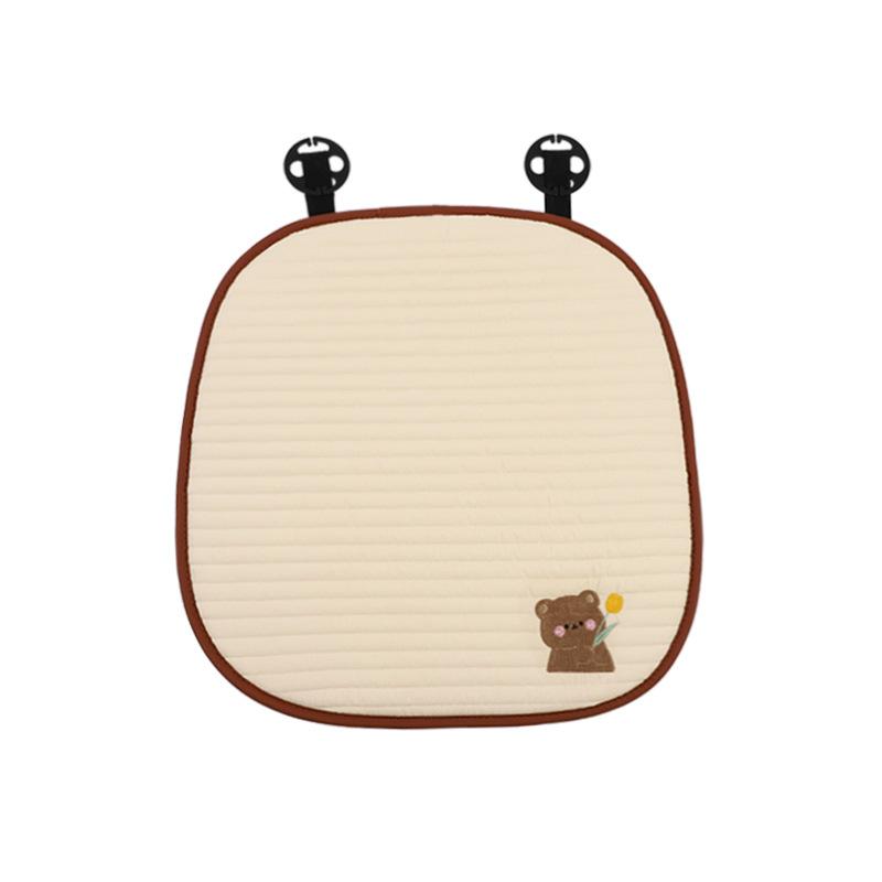 

Four Seasons General Car Seat Cushion Cartoon Bear Rabbit Fabric Car Seat Cushion Girls Car Seat Cushion