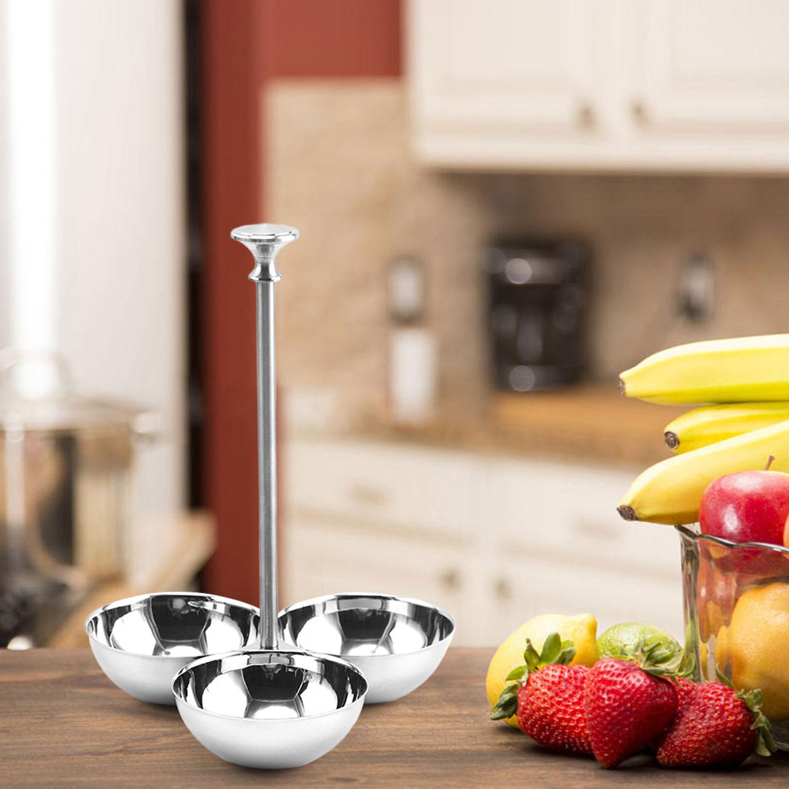 

Serving Bowls Set Nuts 3 Section Buffet Serving Dishes Fruit Bowl Condiment Server Divided Serving Tray Snack Stand with Bowls