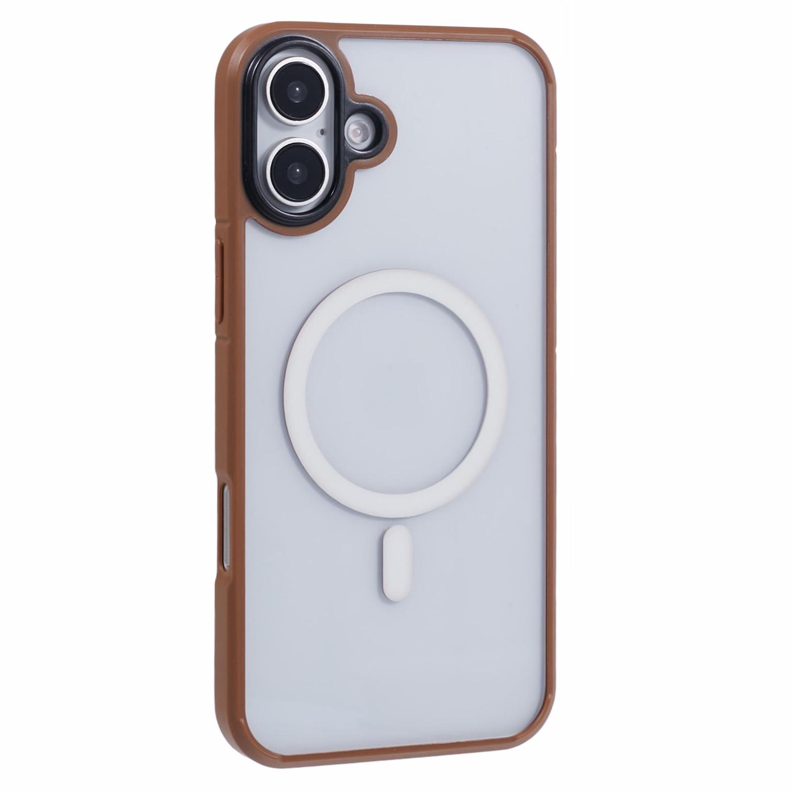 X-LEVEL Crystal Clear Series for iPhone 16 Case TPU+PC Phone Cover Compatible with MagSafe D