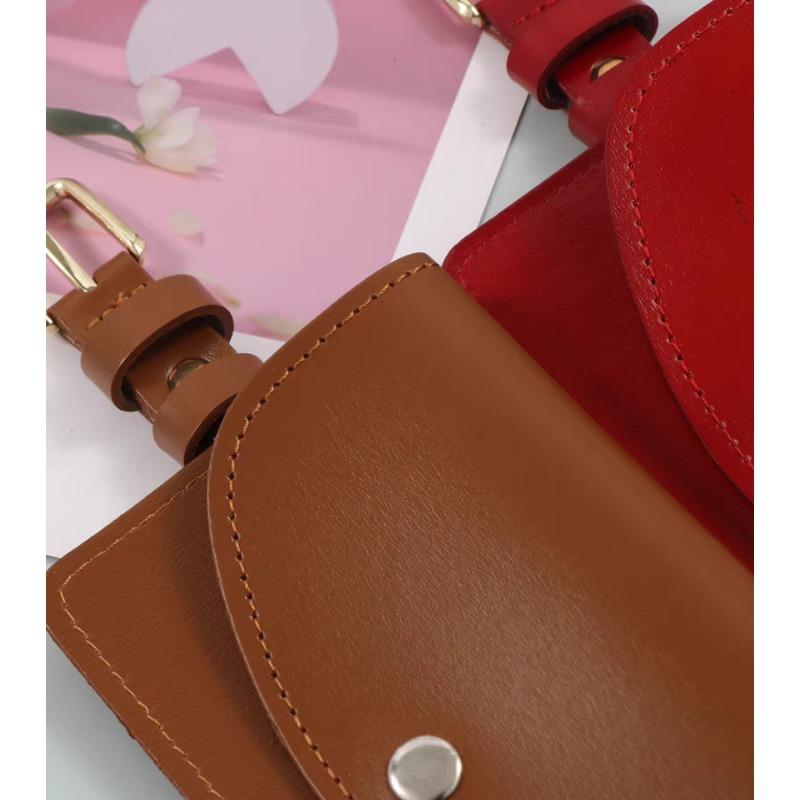 Fanny Pack Fashion Commuter Small Square Bag, Decorative Dress Bag Waist Chain, Niche Design Fanny Pack Women's Model
