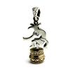 Good vibrations Kokopelli Pièce d'échecs Cavalier Pendentif, Argent Sterling 925