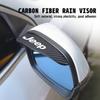 Car Rearview Mirror Rain Eyebrow Sun Visor Shade Cover Rainy Shield Cover For Jeep Grand Cherokee Patriot Renegade Compass