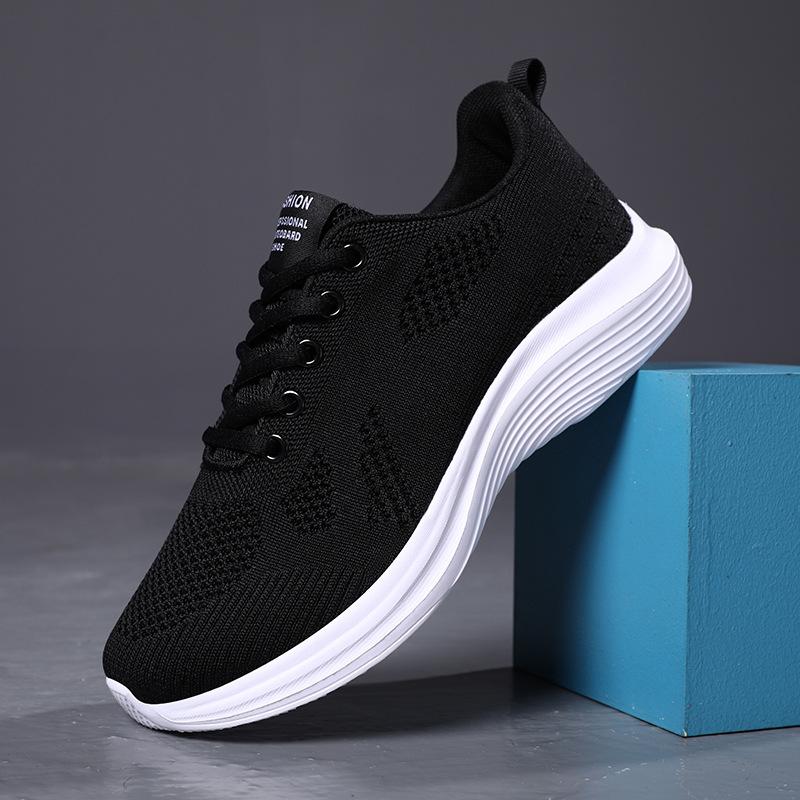 Brand Sports Shoes Women's Mesh Breathable Running Shoes Lightweight Shock Absorption High School Entrance Examination Physical Test Racing Training
