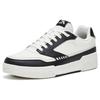 Anta Slip Resistant Cushioning Abrasion Resistant Low top Skateboard Shoes Men's Ivory White/Black 912318062-3