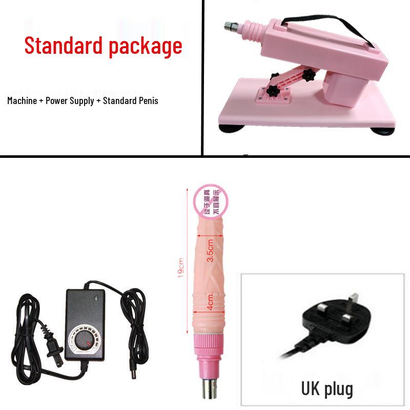 Vibrador Telescópico Automático Femenino - Juguete Sexual Realista para Adultos