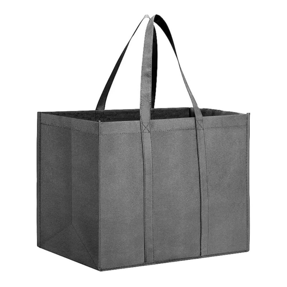 Reusable Grocery Shopping Bags Large Clothes Tote Bag Non-woven Bag For Shopping Groceries