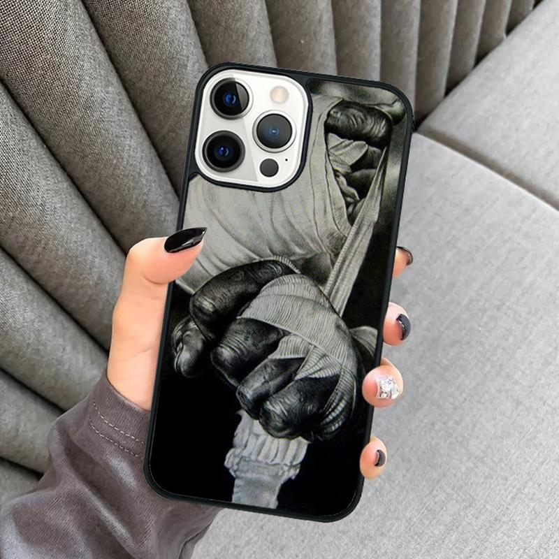 Kickboxing Fight Muay Thai Phone Case For iPhone 17 Air 16 16e 15 13 14 Pro Max 11 12 Plus 2022 MAX Shell Cover coque