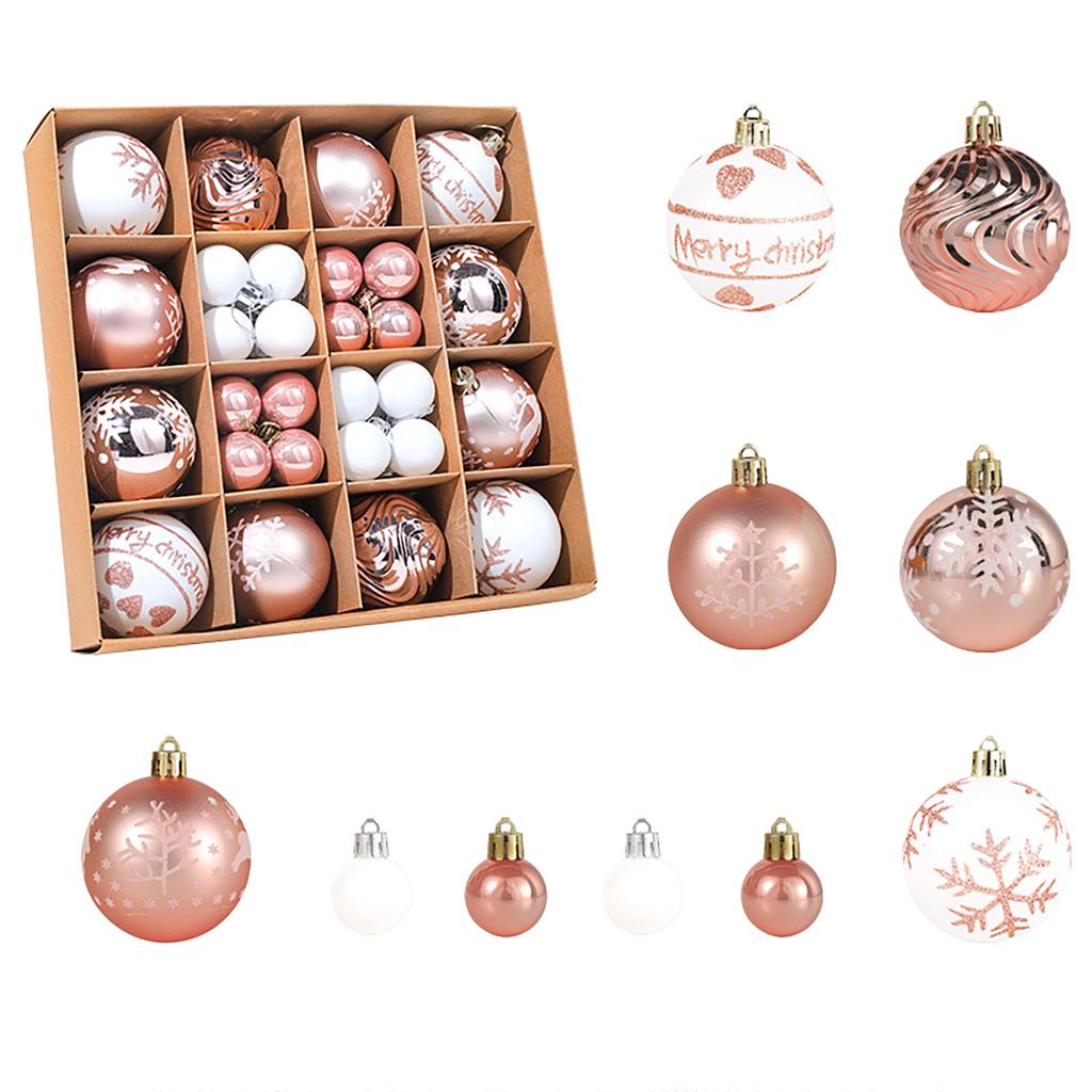44PC Christmas Ball Baubles Party Tree Decorations Hanging Ornament Decor