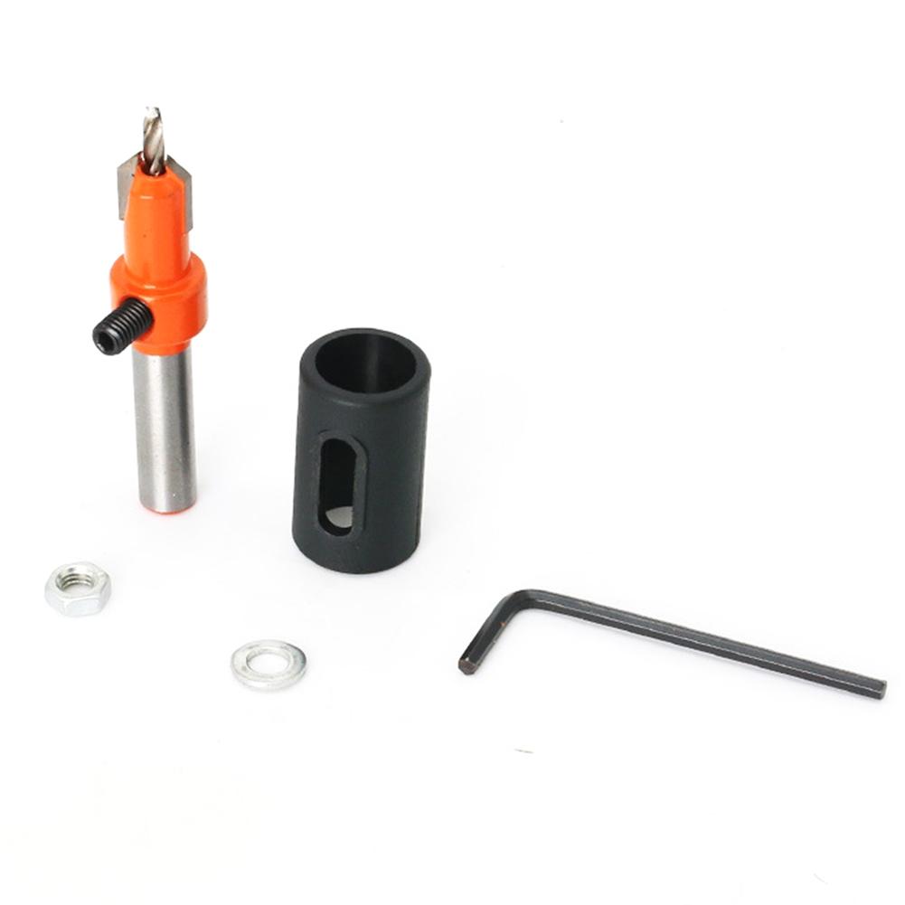 Ogranicznik do wiertła 2,8/3,2/3,5/4 Stal stopowa Do wiercenia w drewnie